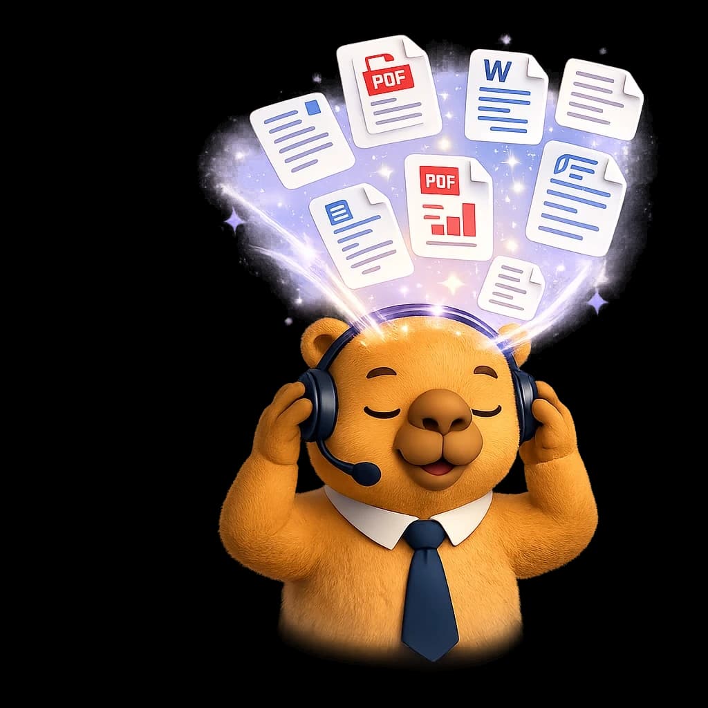 Talkybara business knowledge-base illustration