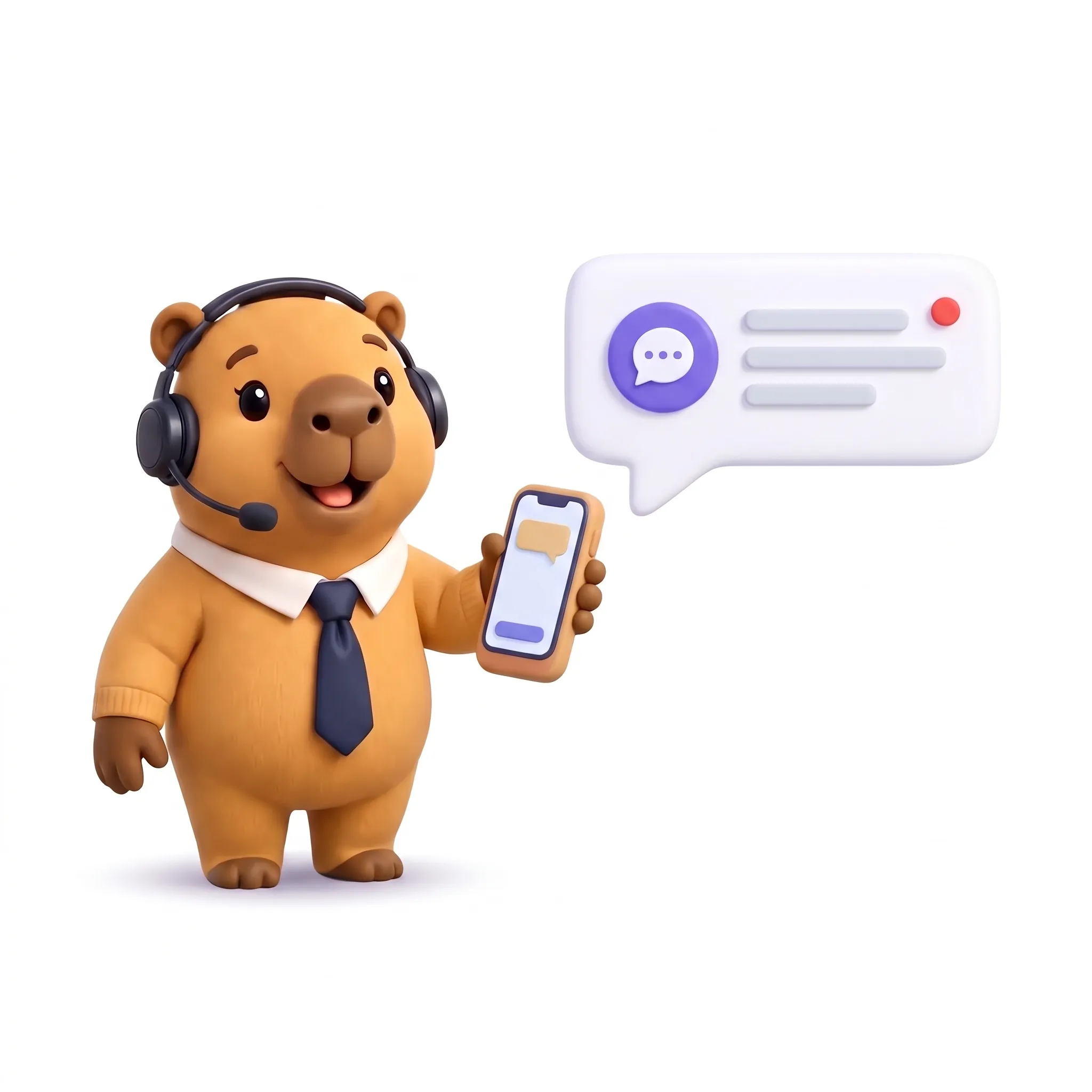 Talkybara sending a call notification to a phone